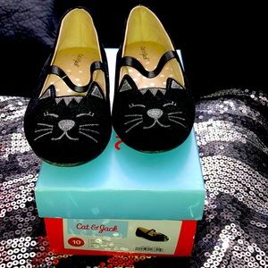 Cat & Jack Kitty Shoes Size 10C